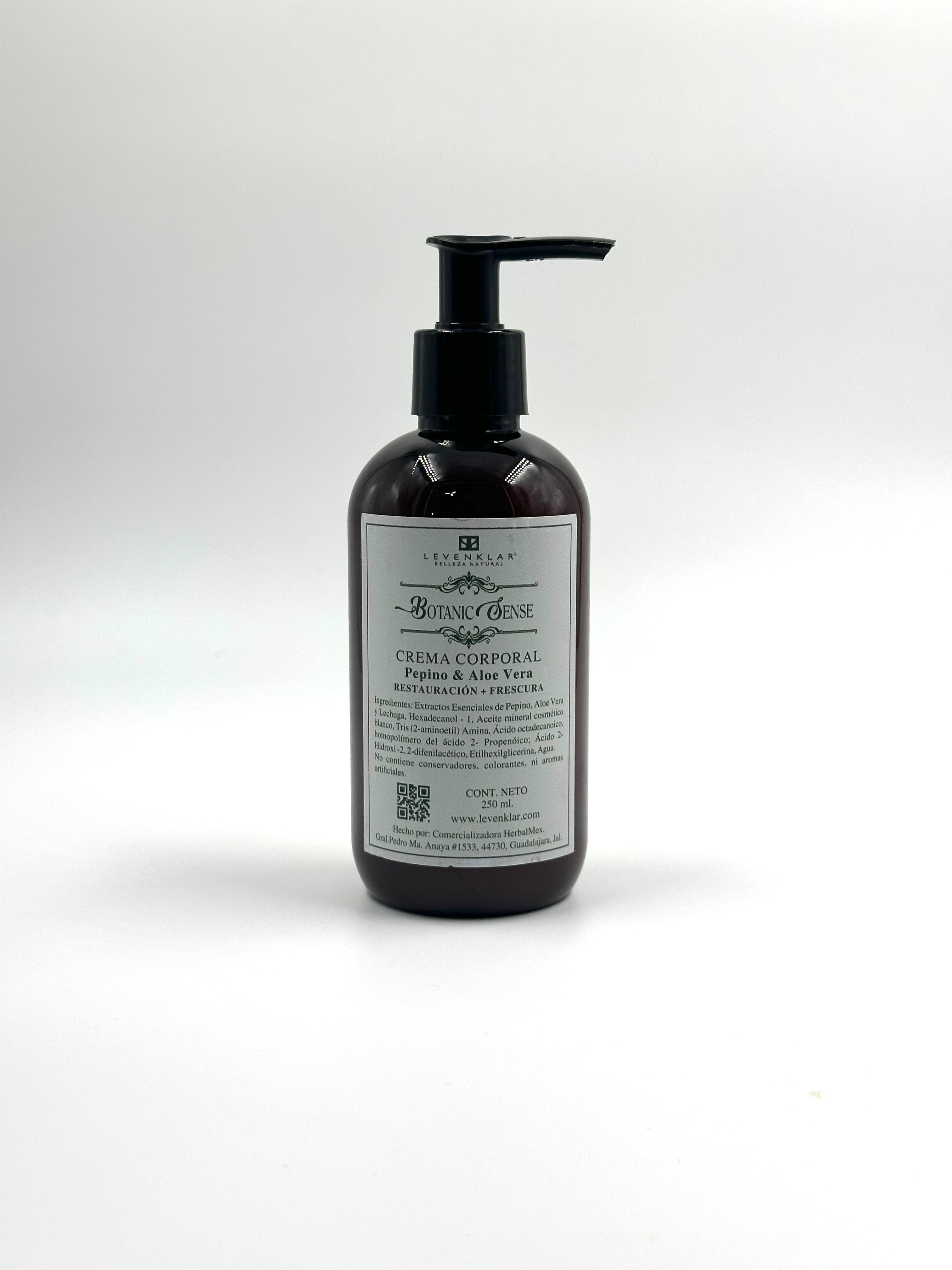 Crema corporal Botanic sense levenklar. Pepino y aloe vera