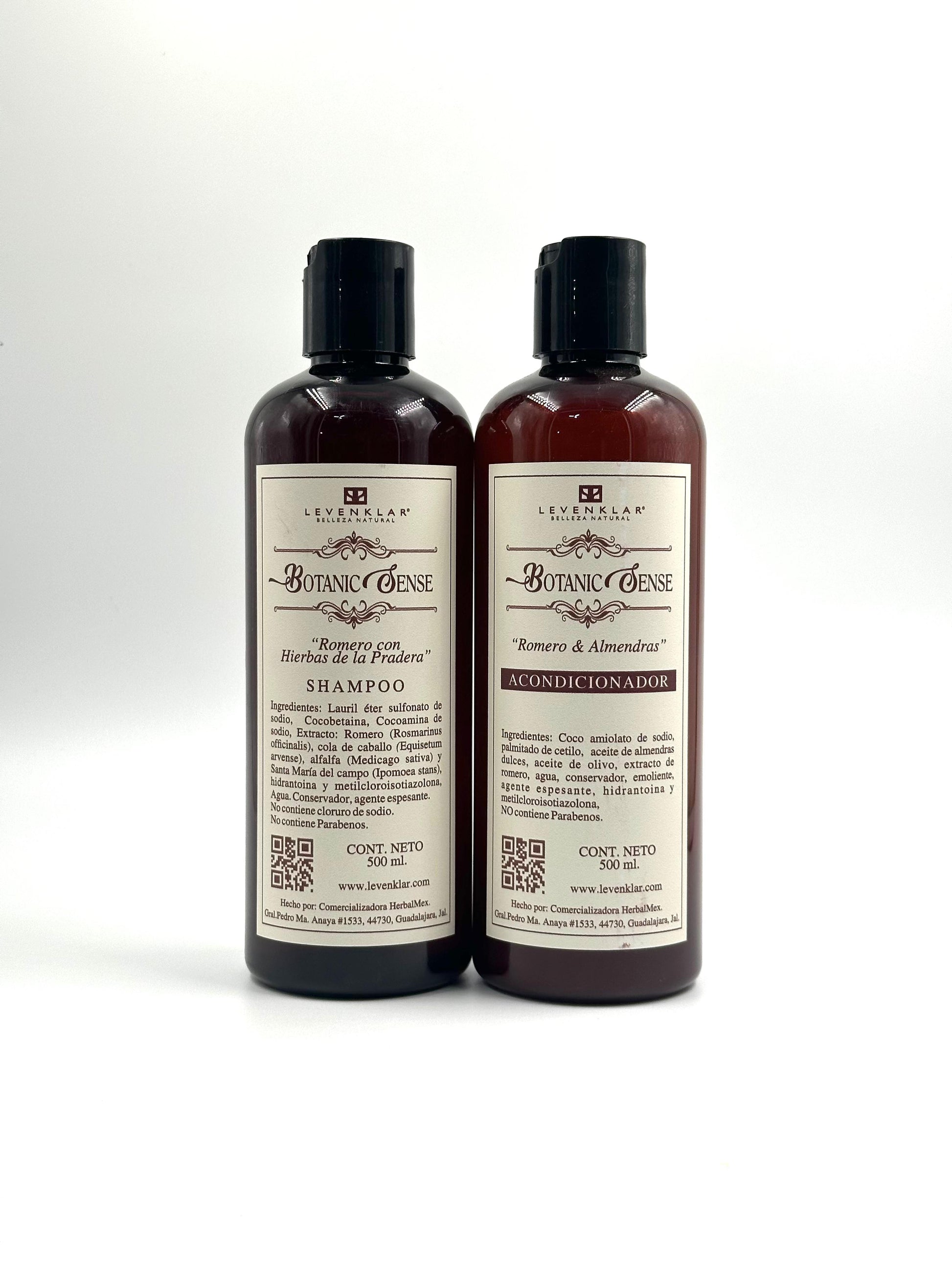 Kit Shampoo y acondicionador. Botanic sense